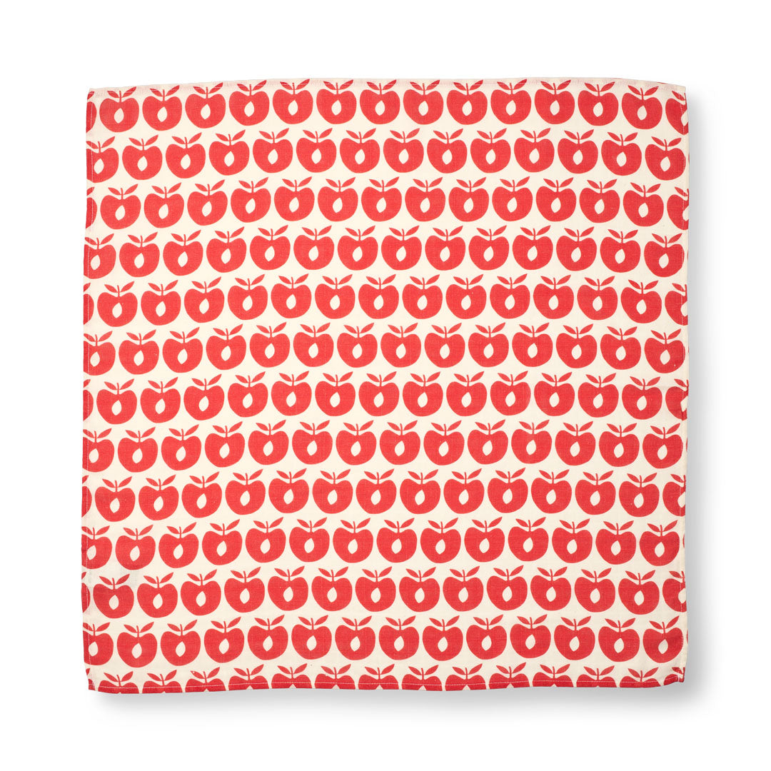 3 pak stofbleer med æbler