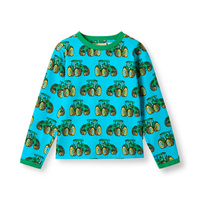 Elstar langærmet bluse med traktor