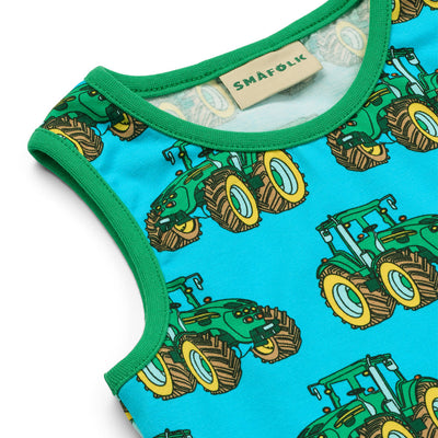 Close-up af traktortop