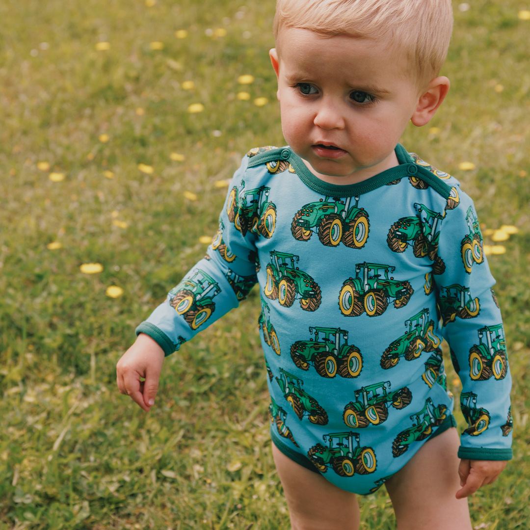 Elstar langærmet body med traktor