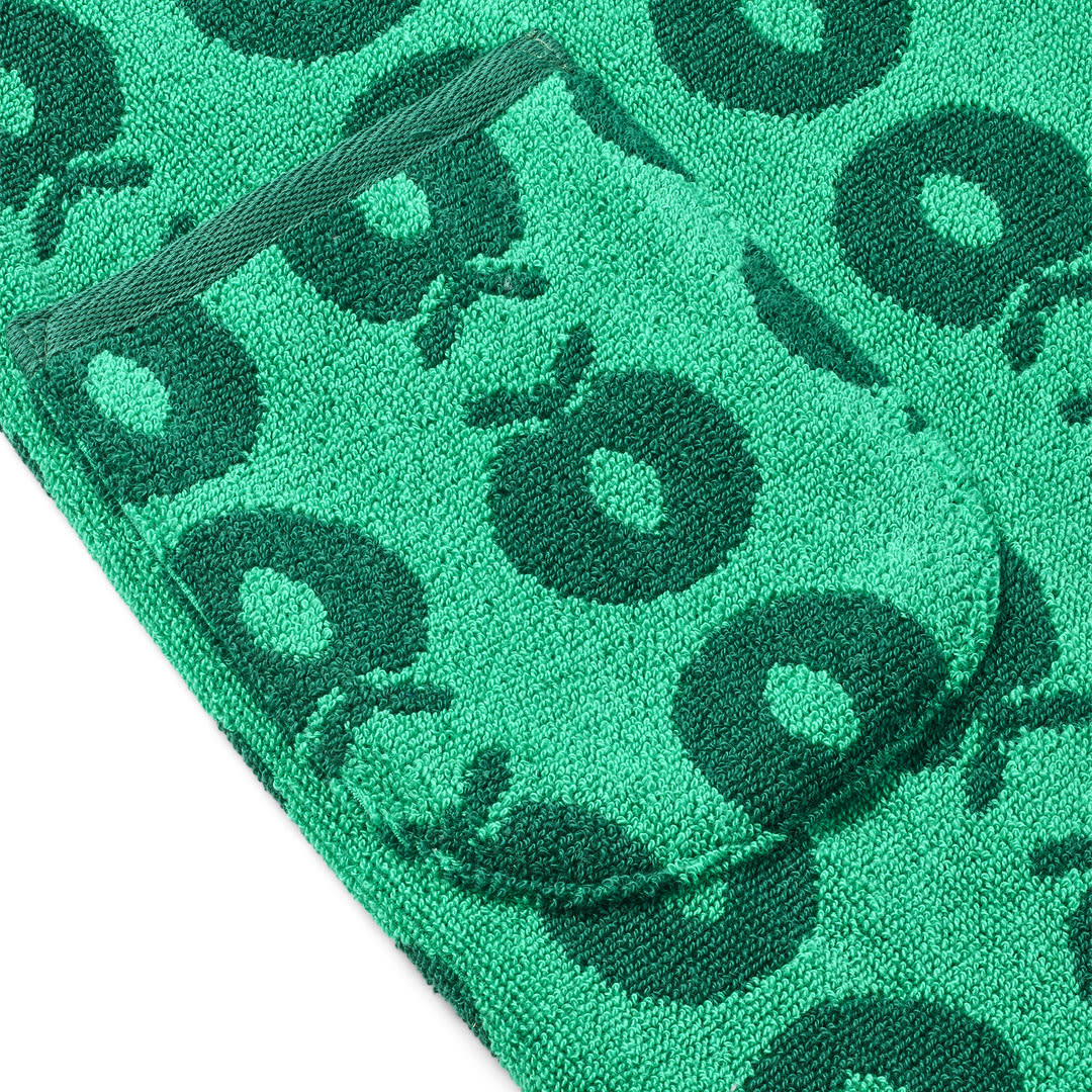 Badekåbe med æbler