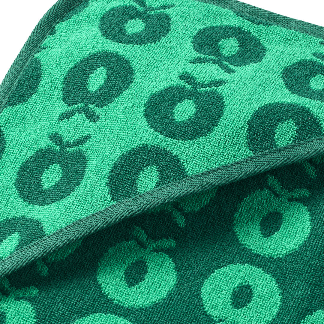 Babyhåndklæde med æbler