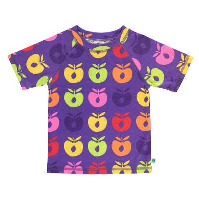 UV50 t-shirt med retro æbler