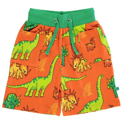 Shorts med dinosaur til børn