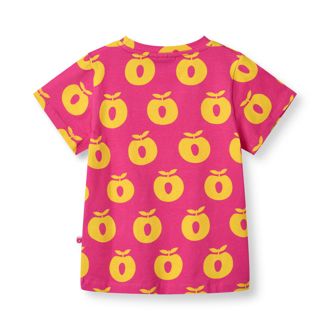 T-shirt med æbler