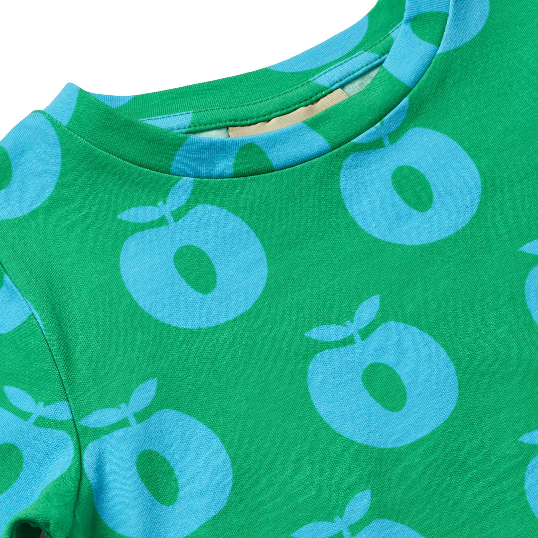T-shirt med æbler