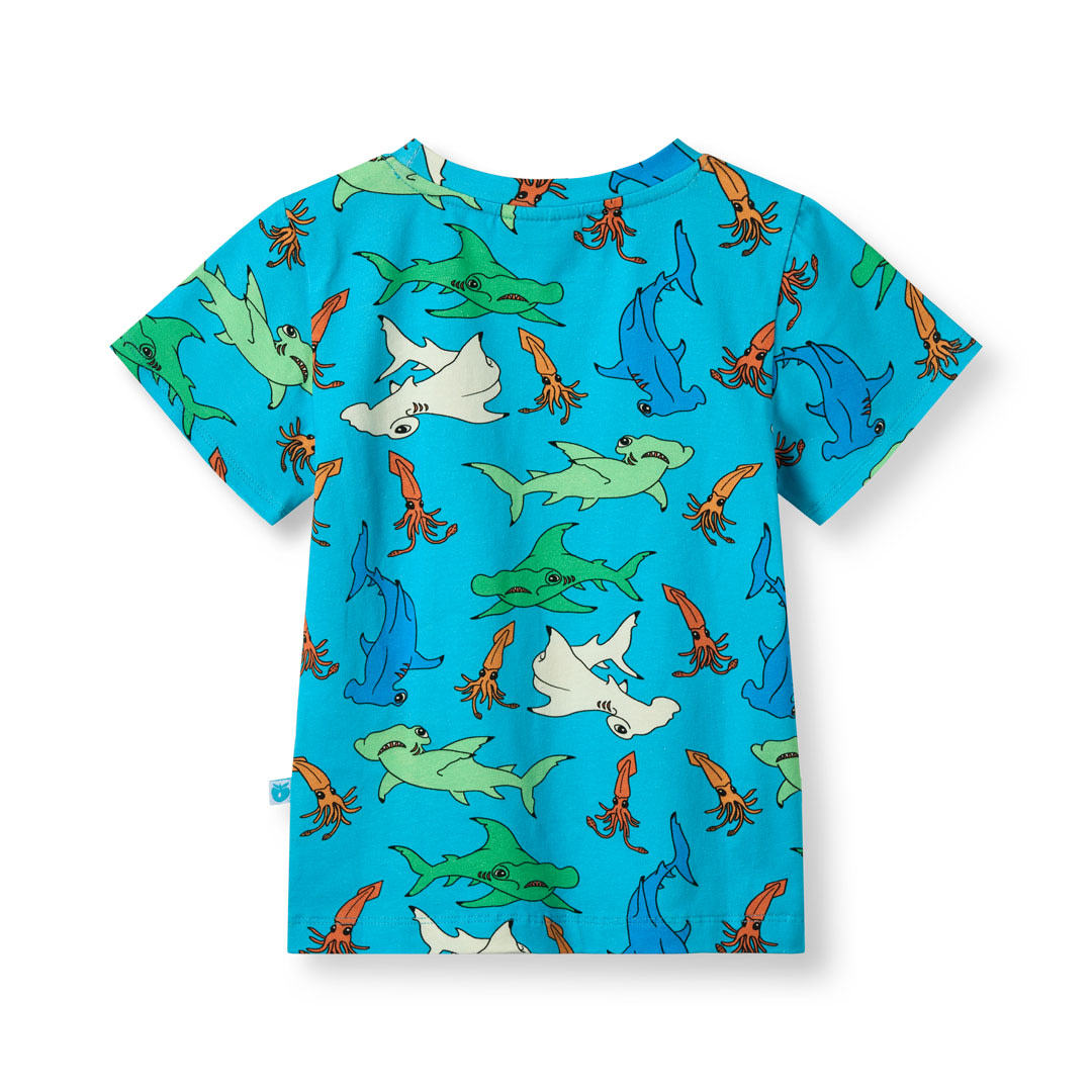 T-shirt med hammerhajer