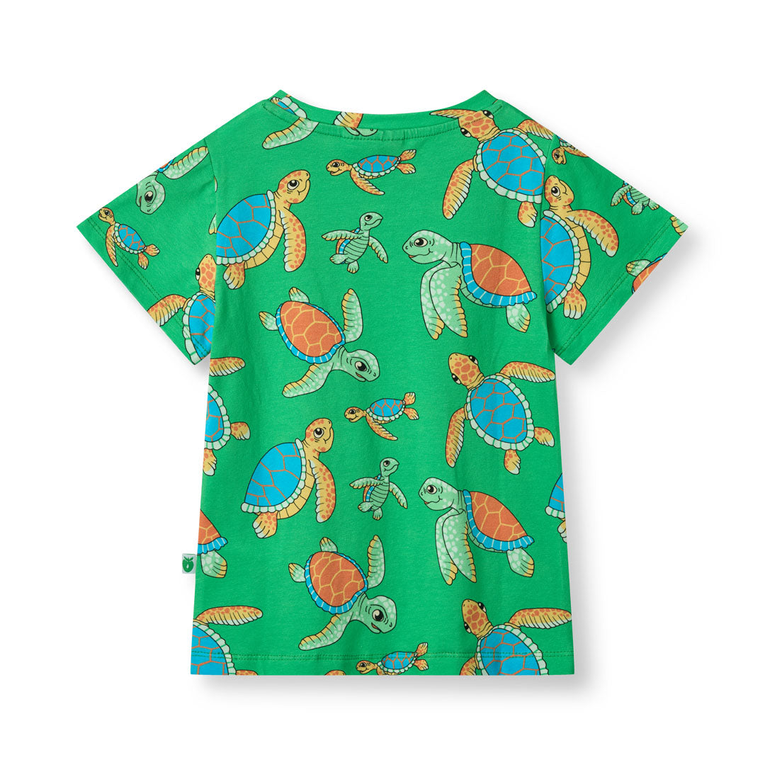T-shirt med havskildpadder