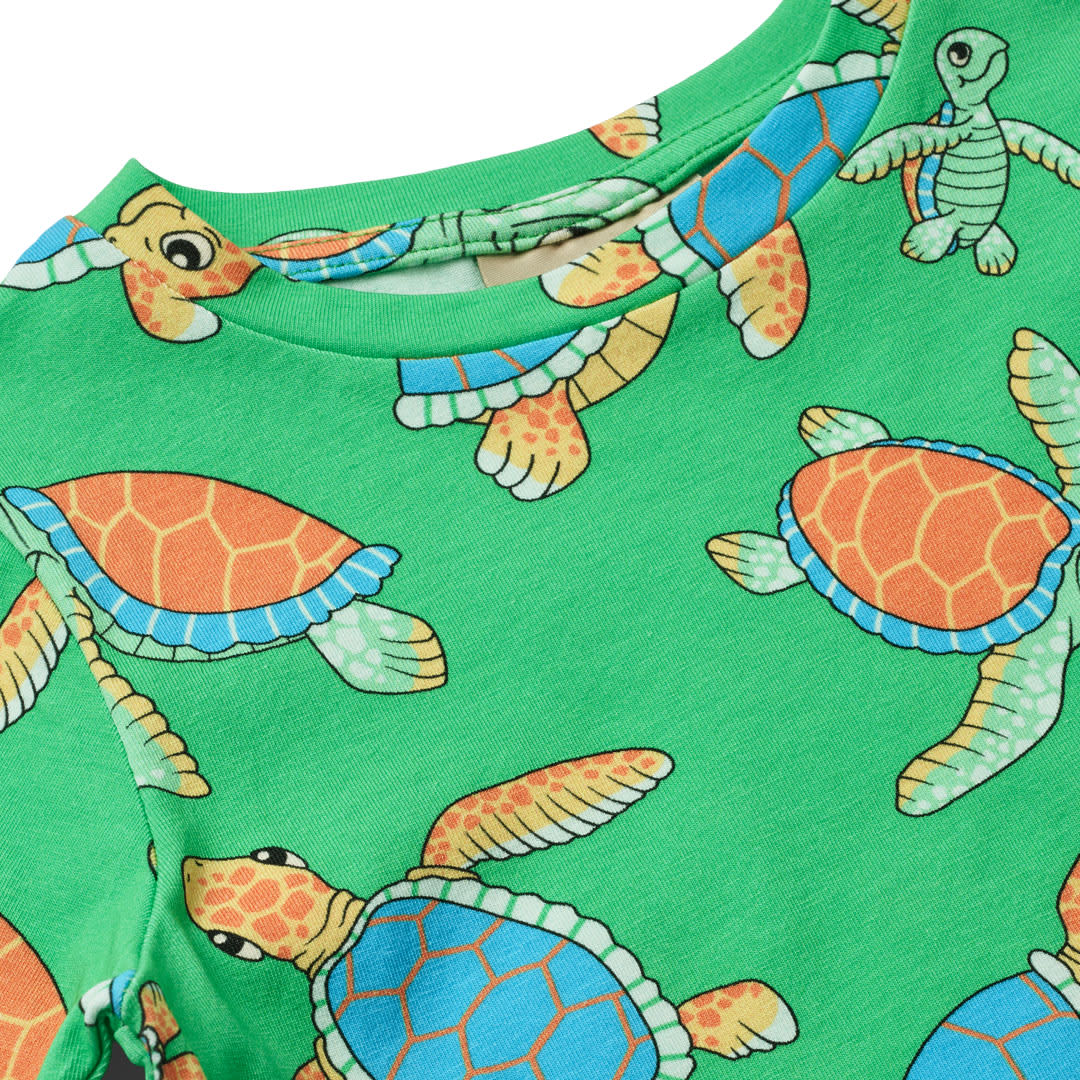 T-shirt med havskildpadder