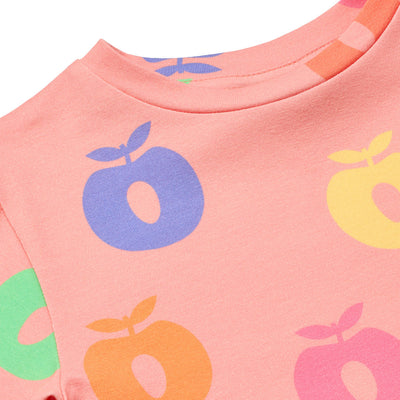 T-shirt med æbler