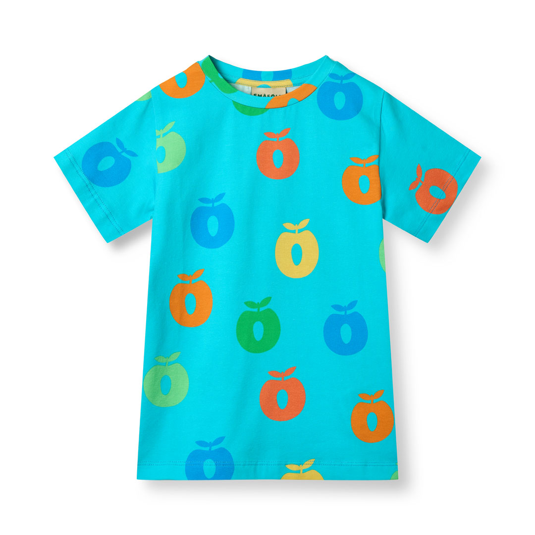 T-shirt med æbler