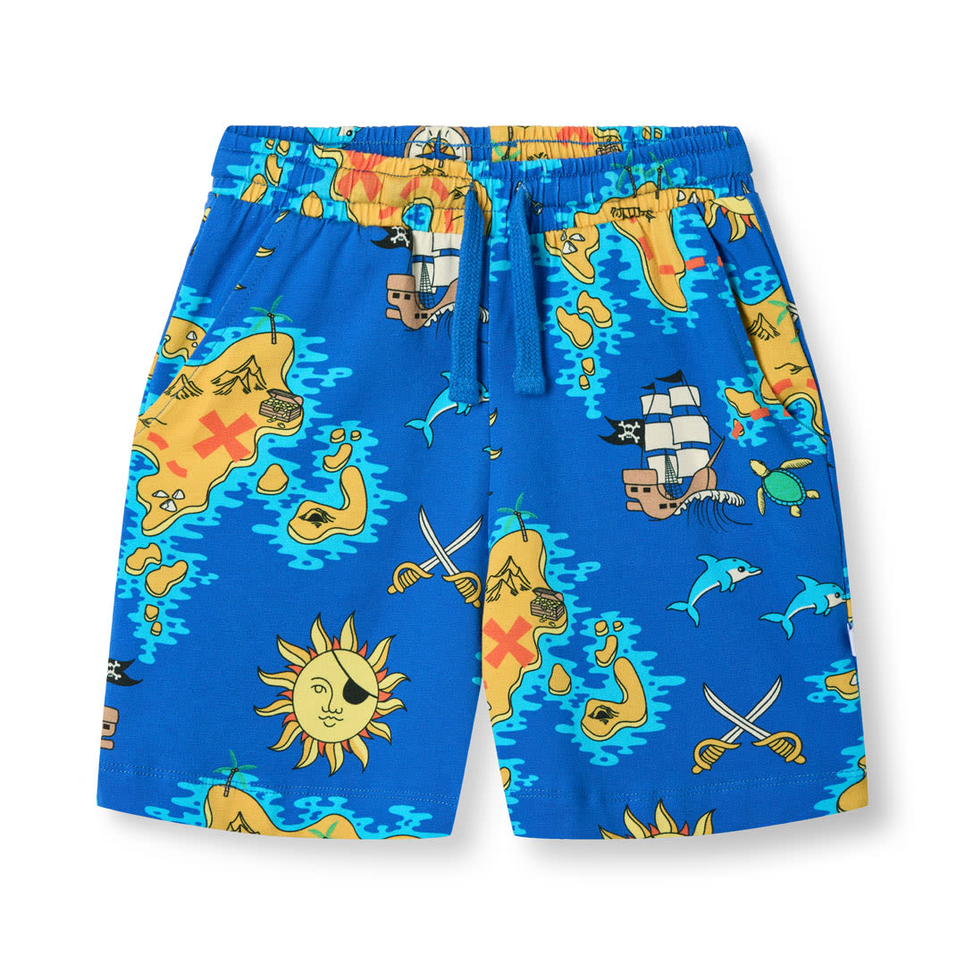 Shorts med piratkort