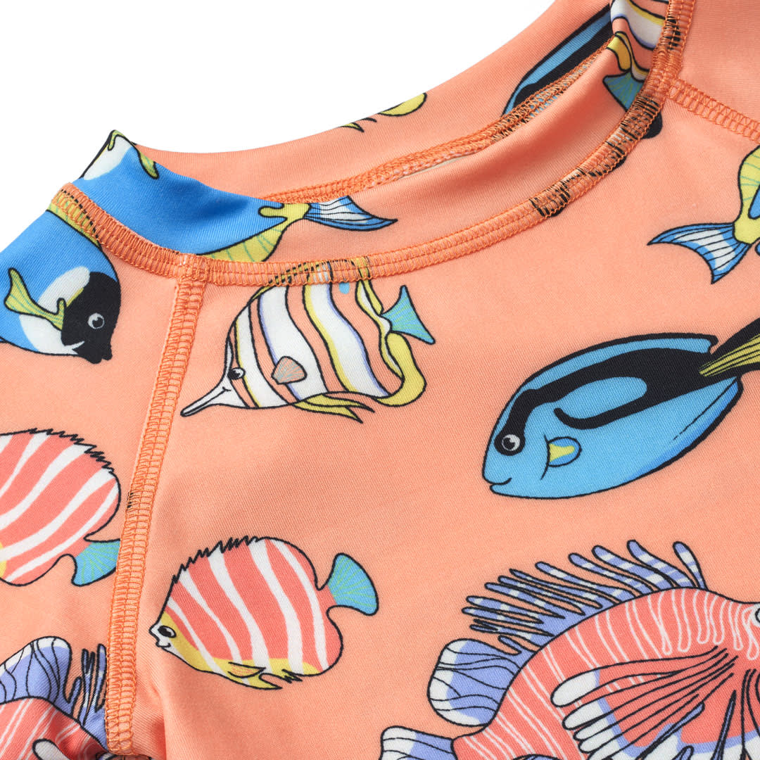 UV50 t-shirt med fisk