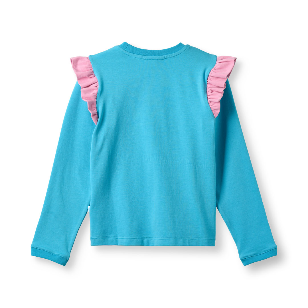 Regent langærmet bluse med robot hunde