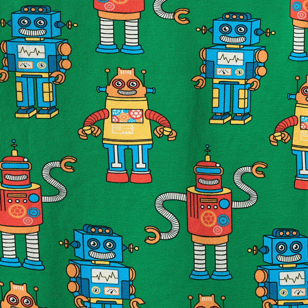 Umalin langærmet bluse med robotter
