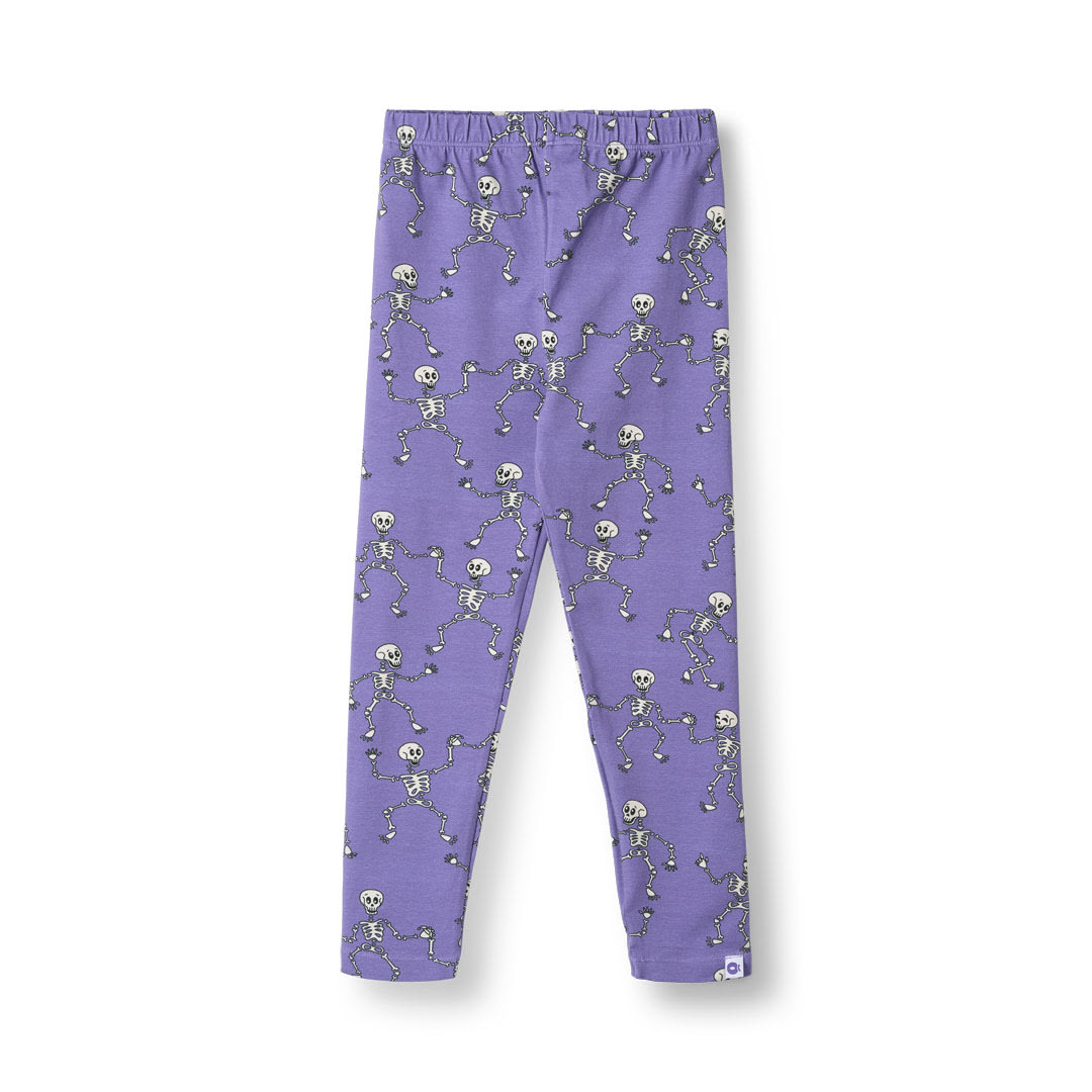 Gala leggings med skeletter