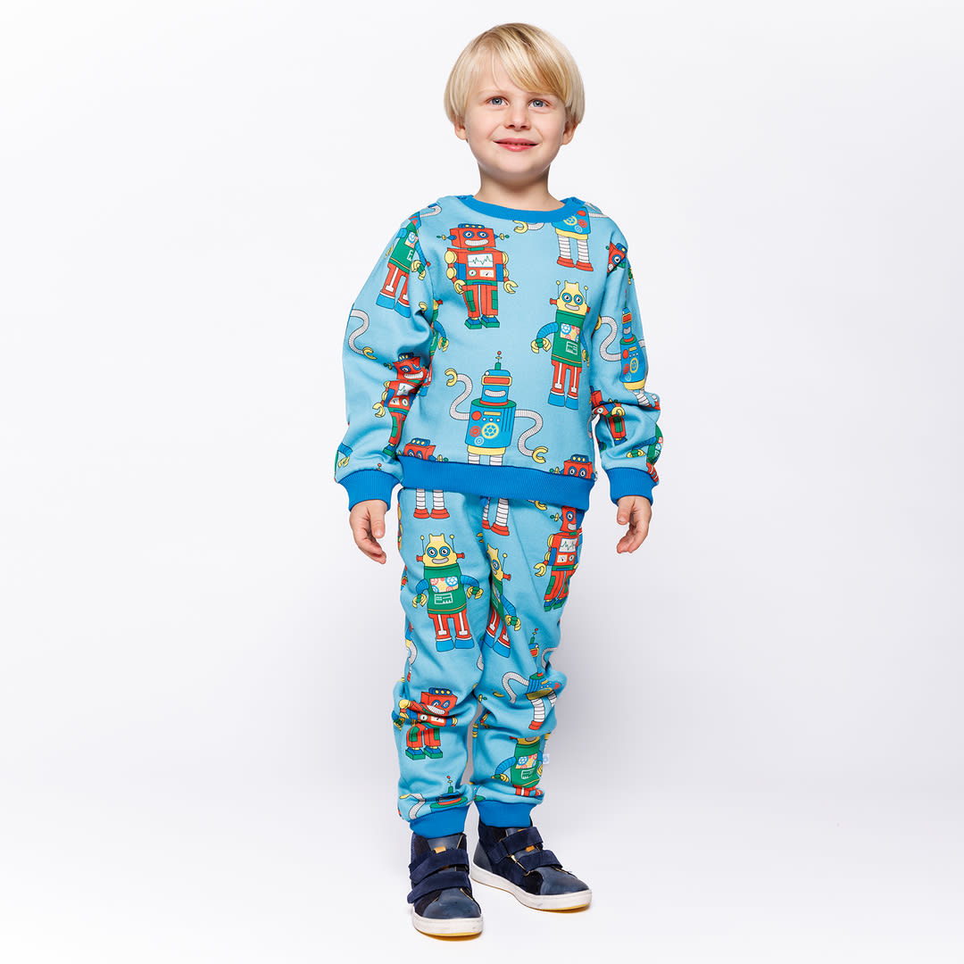 Dayton sweatpants med robotter