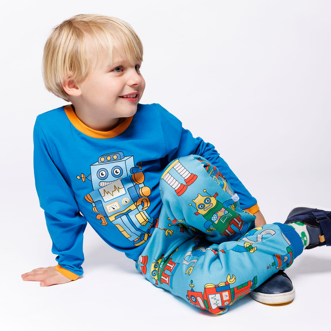Dayton sweatpants med robotter