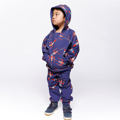 Unity sweatpants med rumskibe