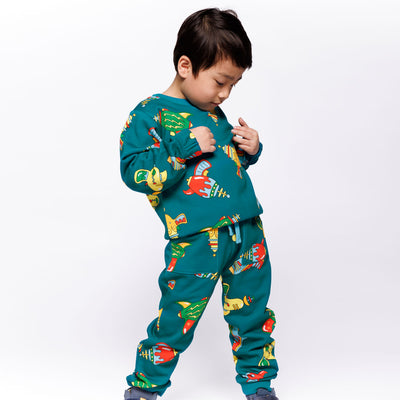 Macoun sweatpants med space blasters