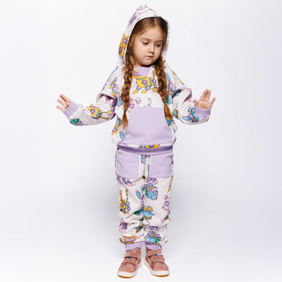 Macoun hættetrøje med robot kæledyr