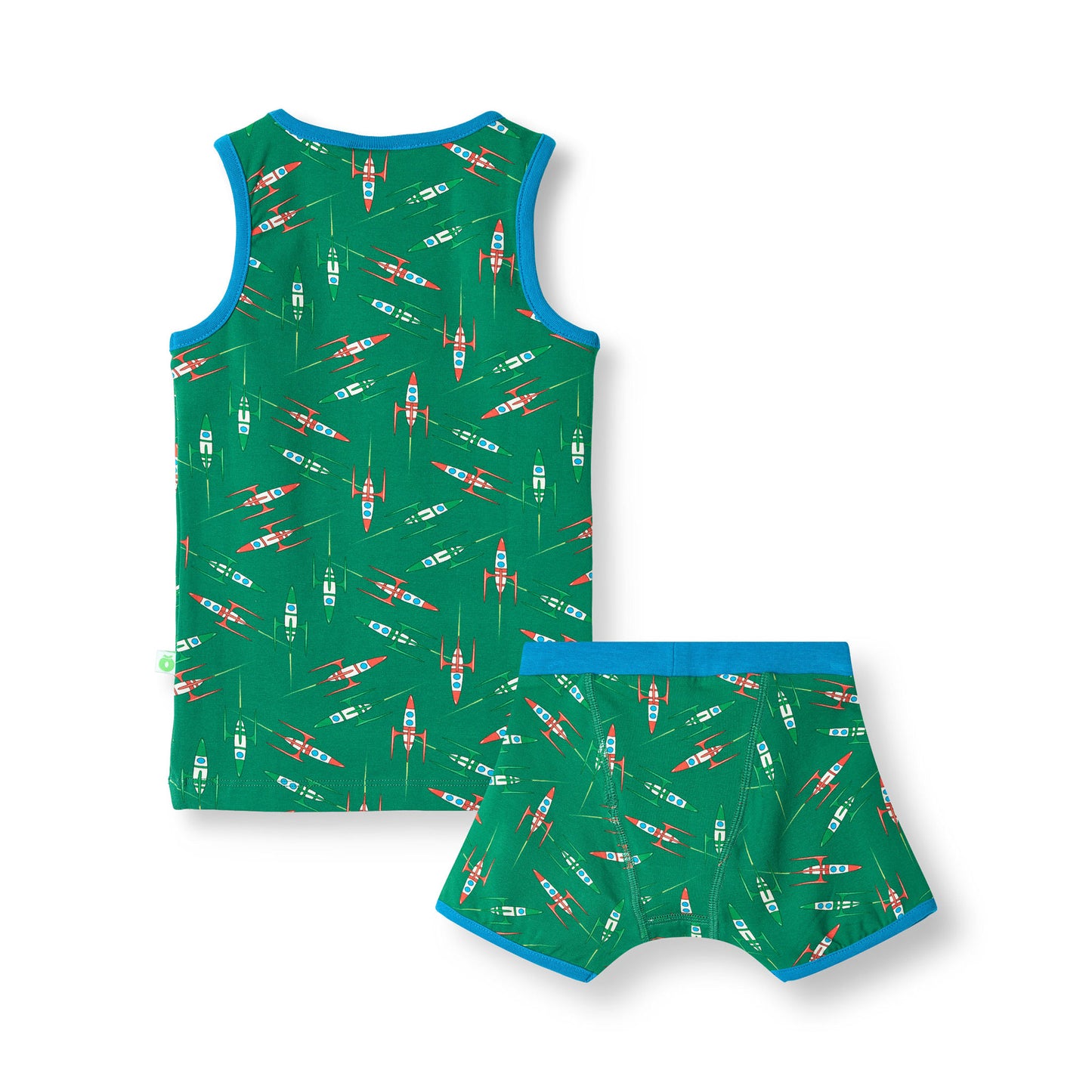 Elstar undertøjssæt med rumskibe