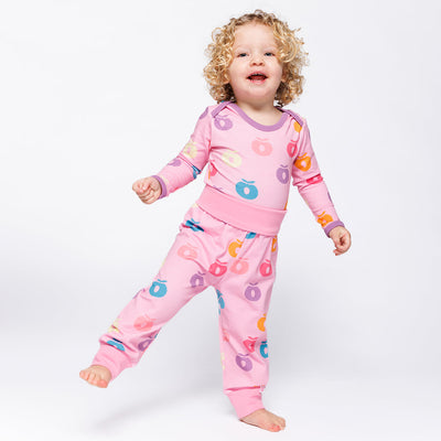 Ulm bukser til baby med æbler