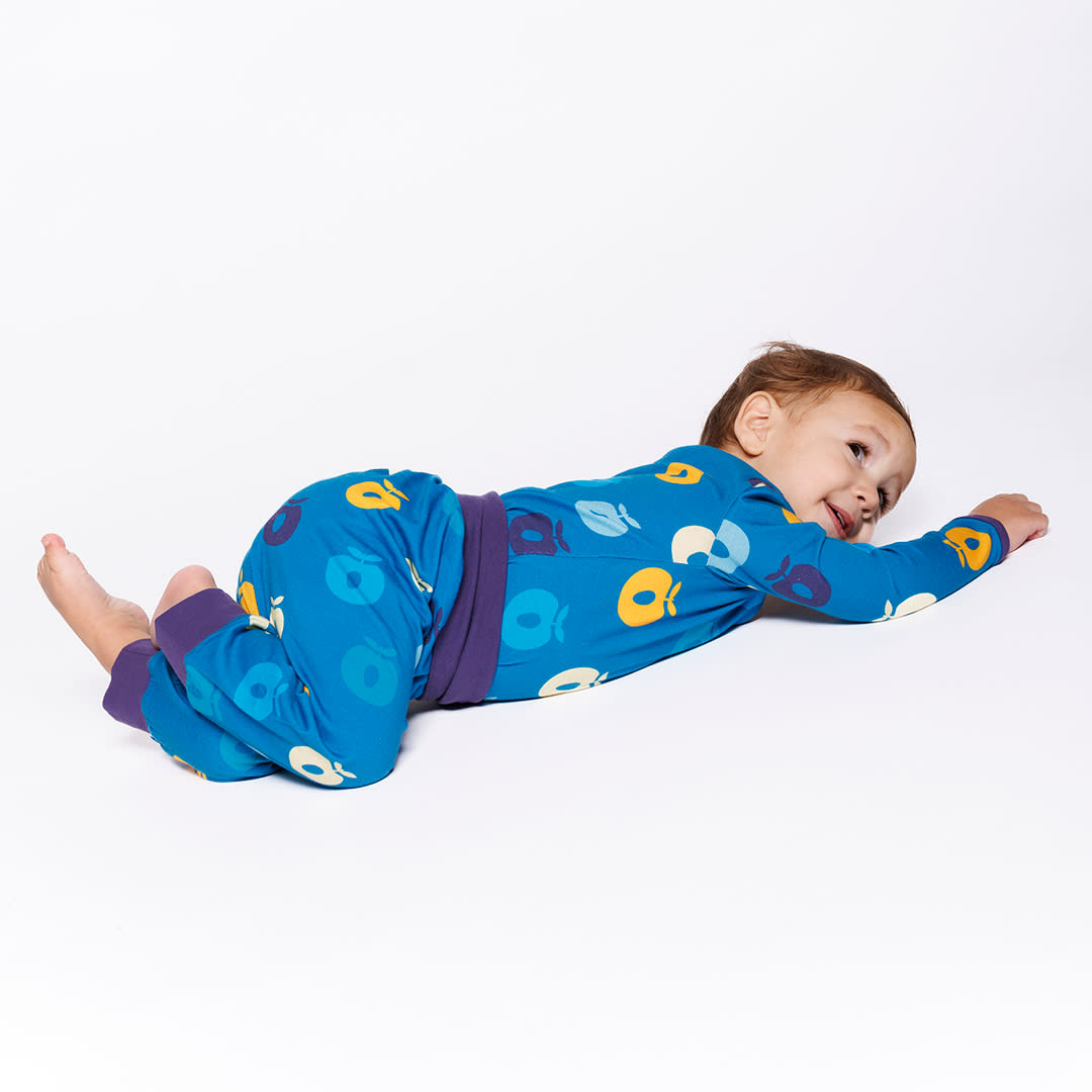 Ulm bukser til baby med æbler