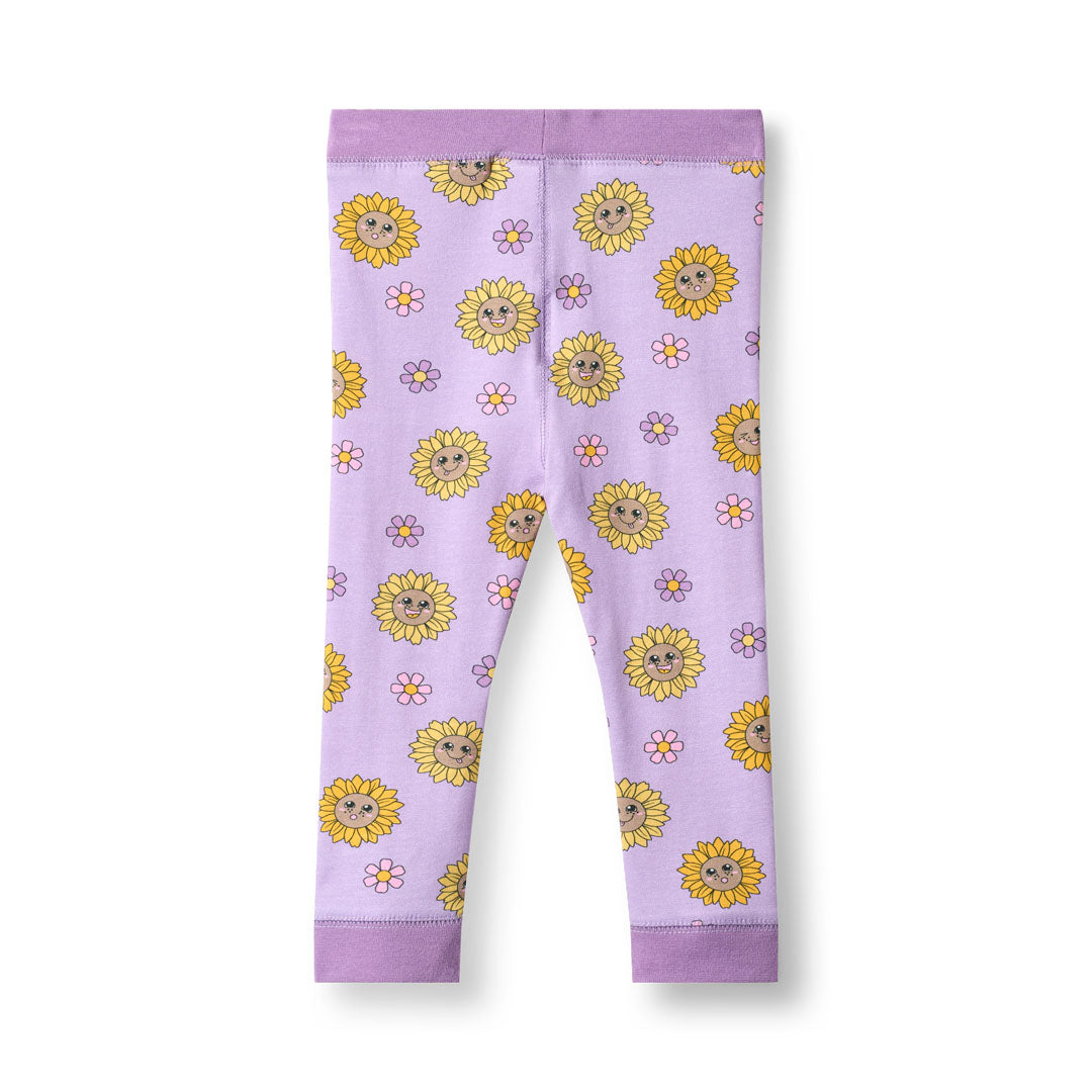 Lilla leggins med solsikke