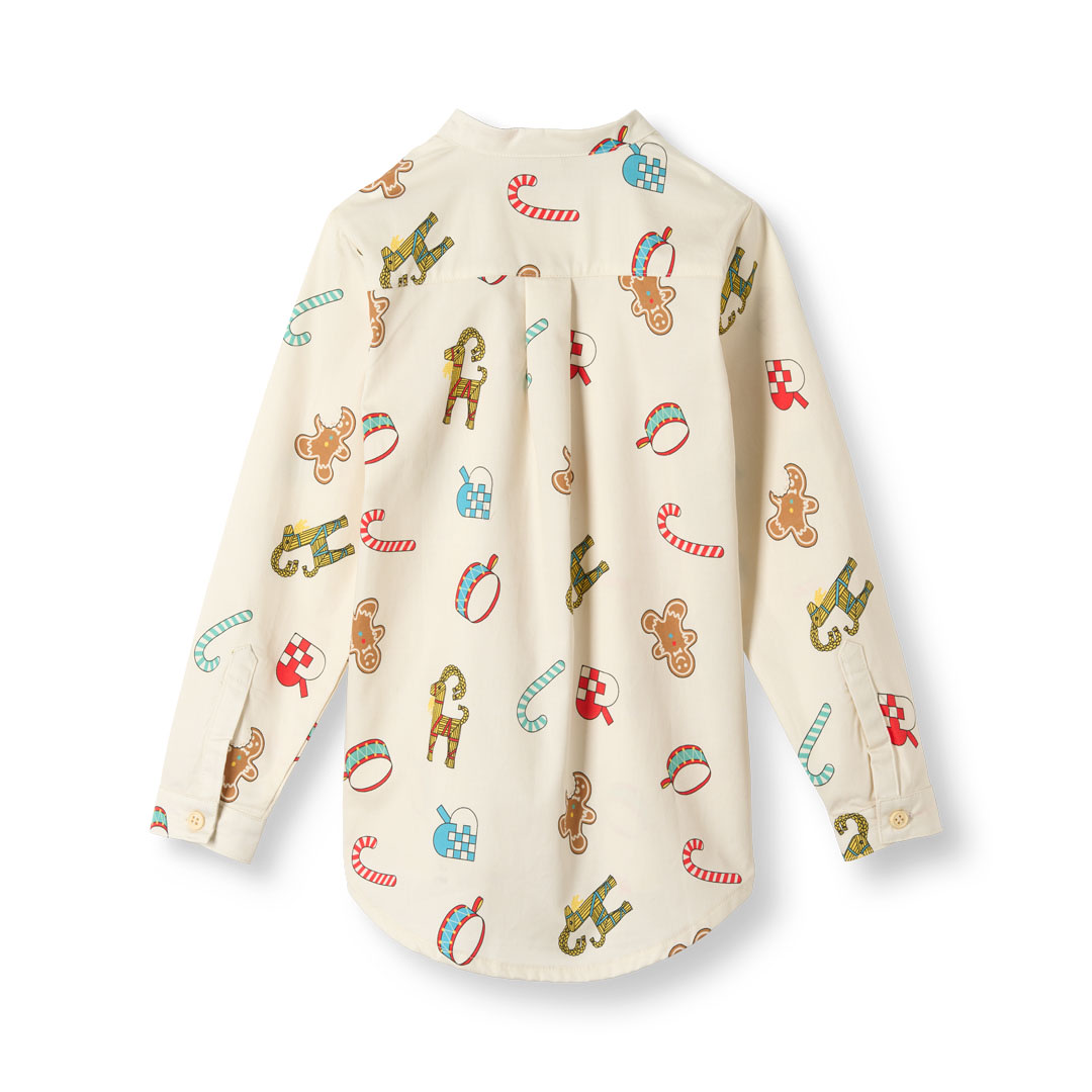 Stayman skjorte med julepynt