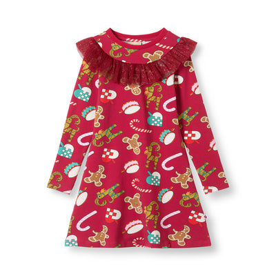 Pinova kjole med julepynt