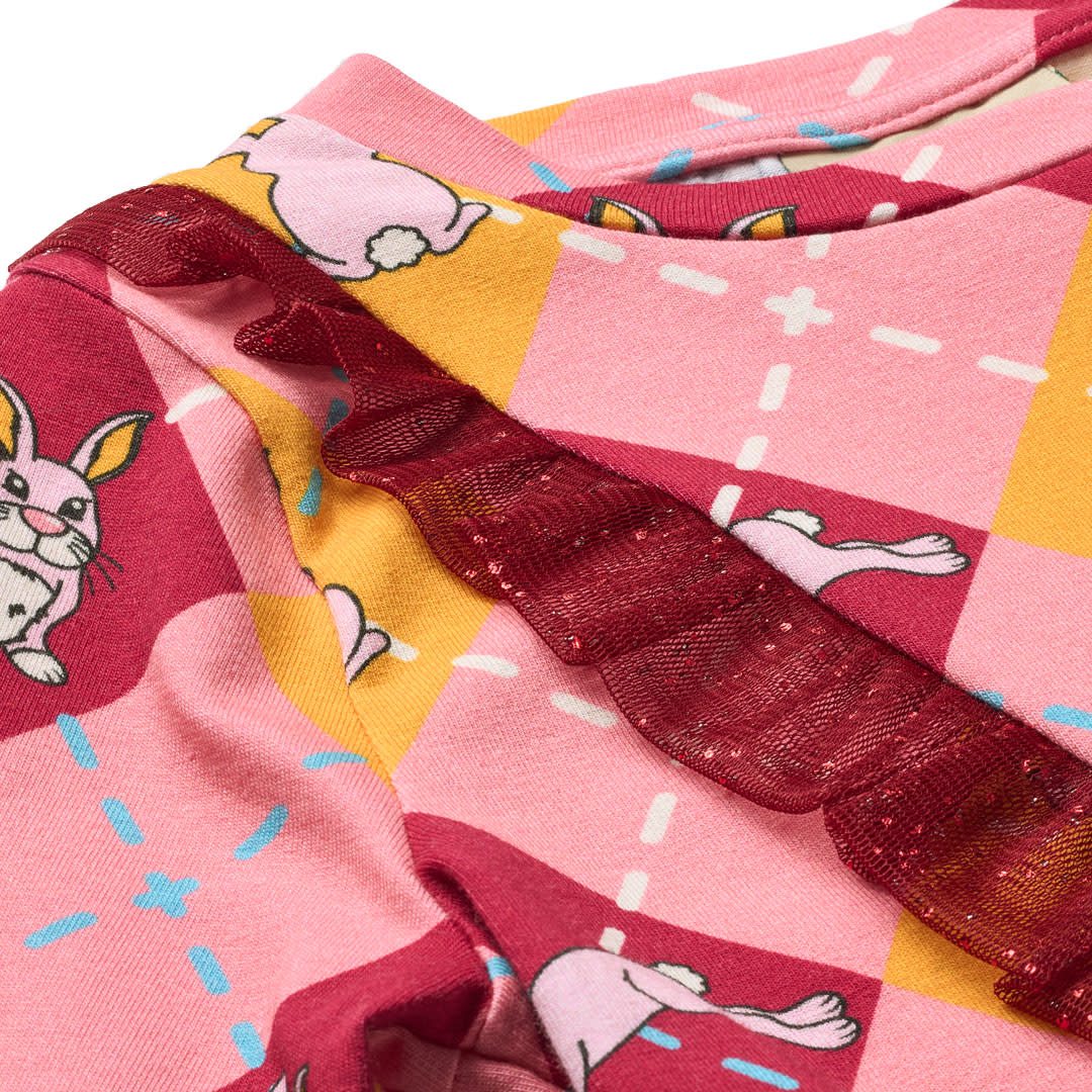 Mollie kjole med kaniner