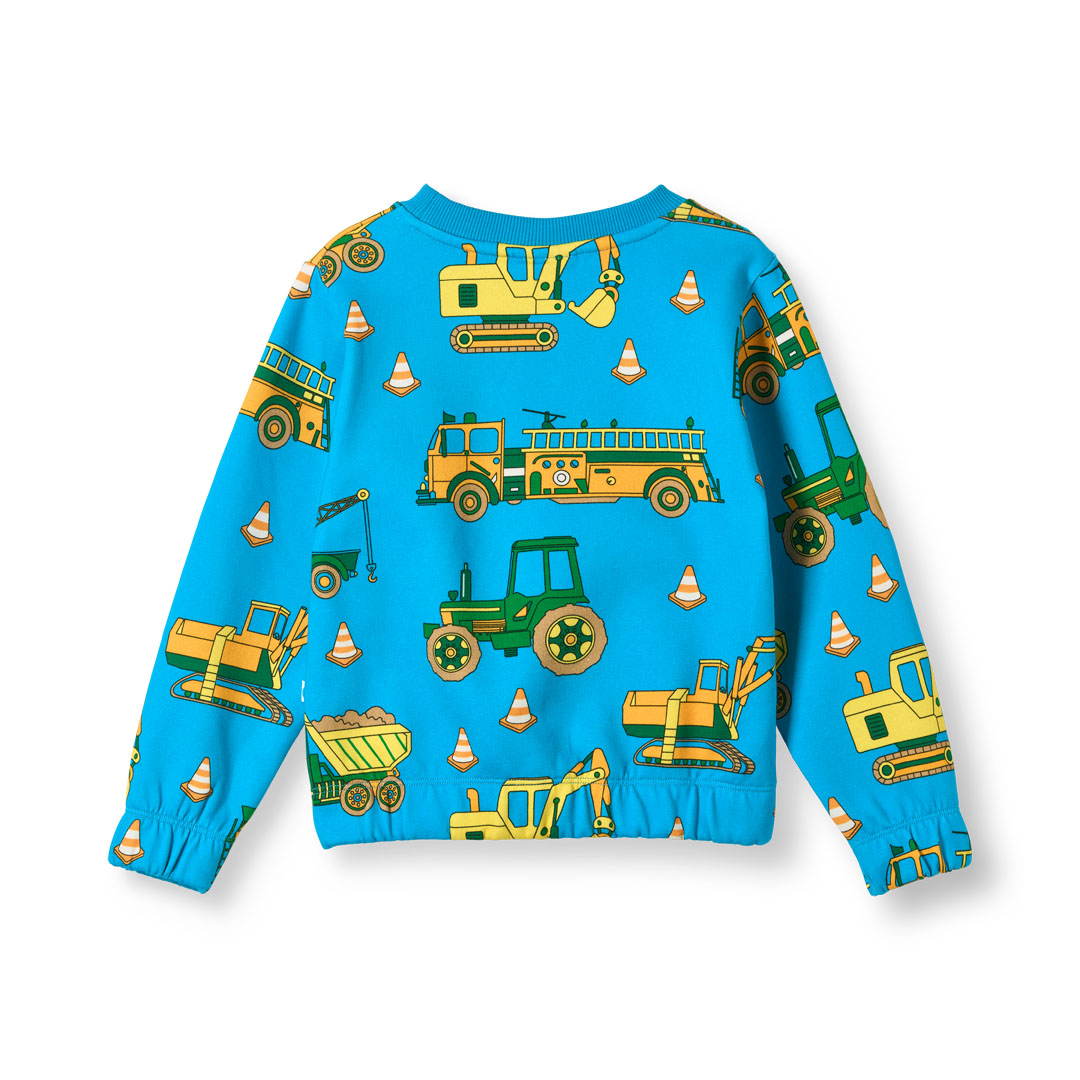 Yapeen sweatshirt med køretøjer