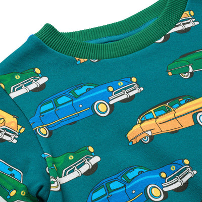 Yapeen sweatshirt med biler