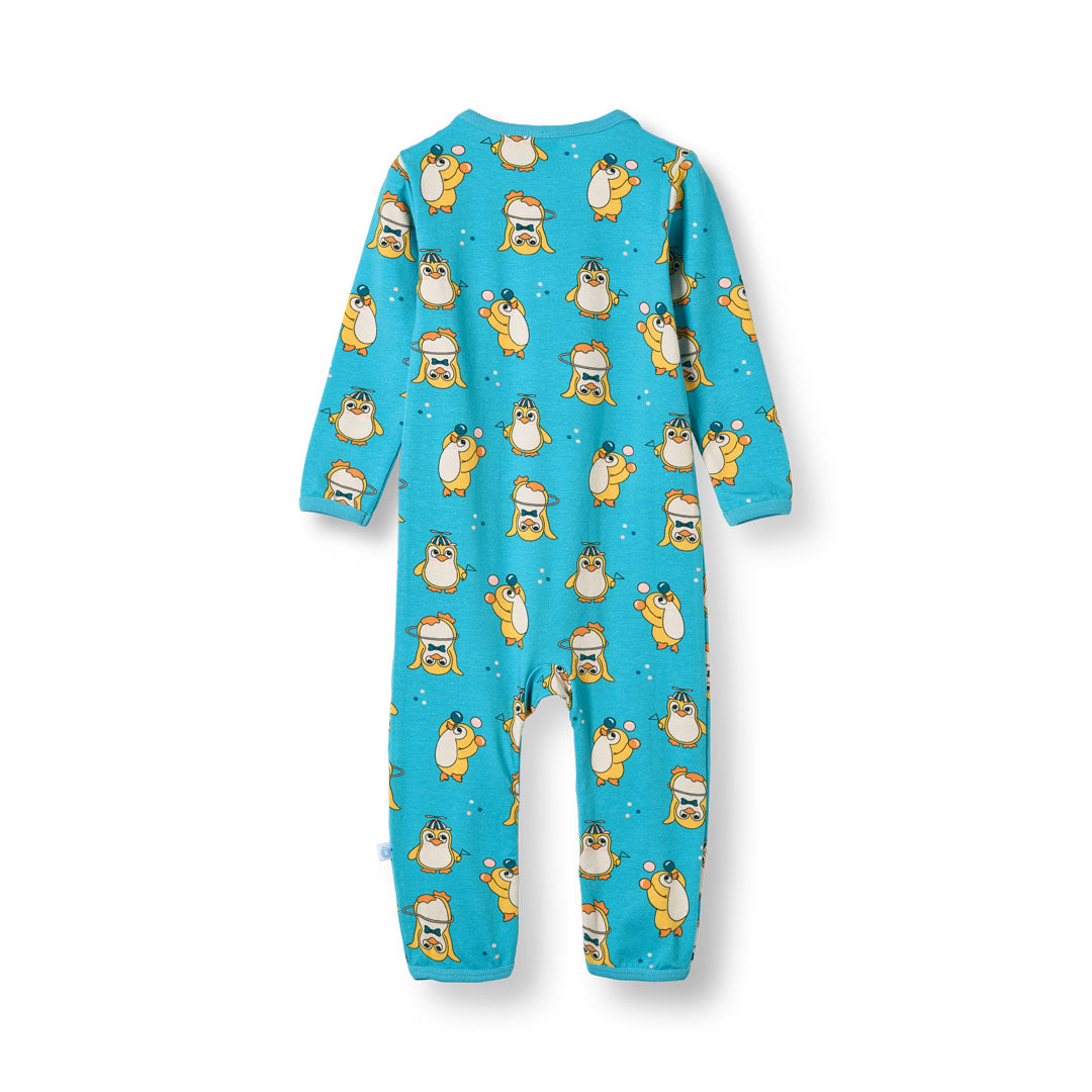 Elstar langærmet heldragt med cirkus pingviner