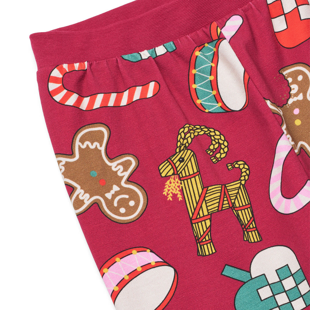 Jubilee nattøj med julepynt