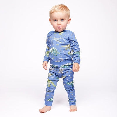 Elstar leggings til baby med dinosaurer