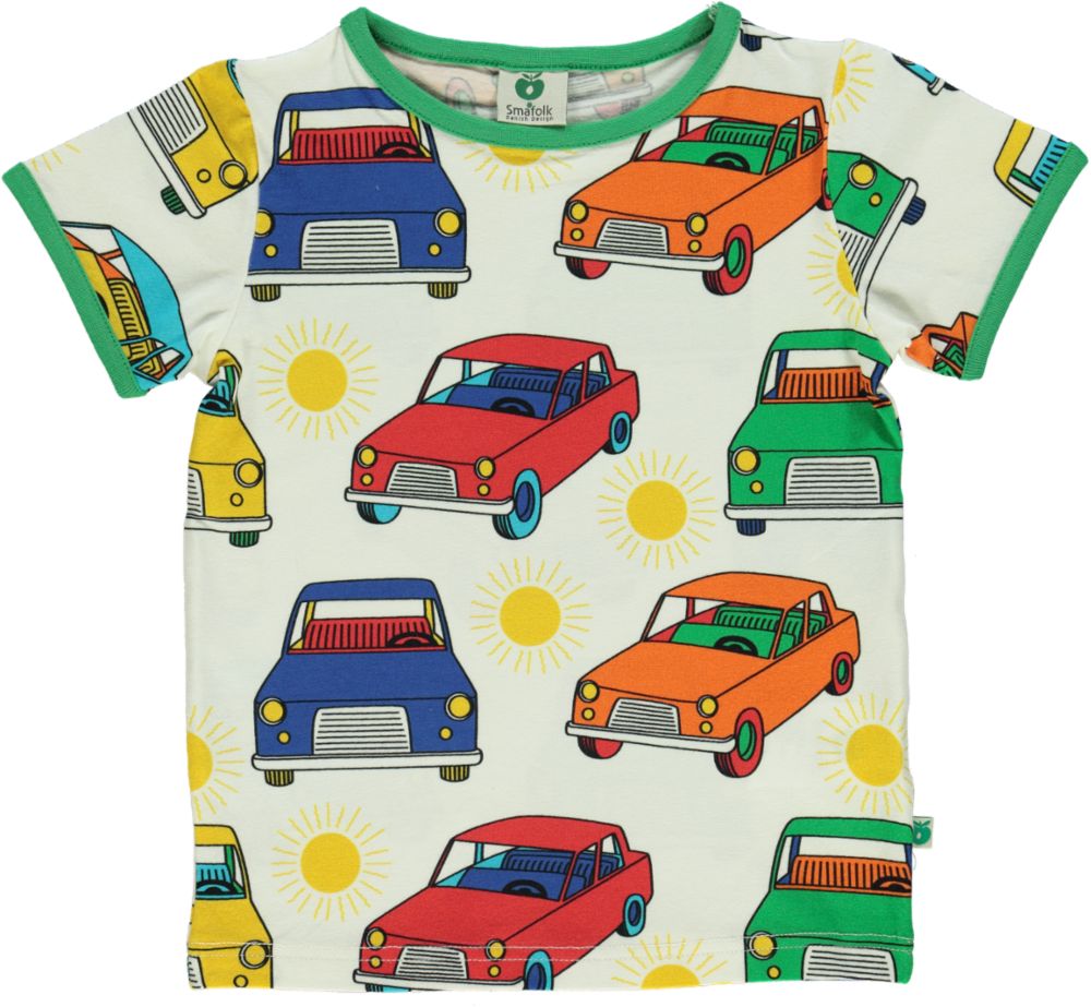 T-shirt med biler