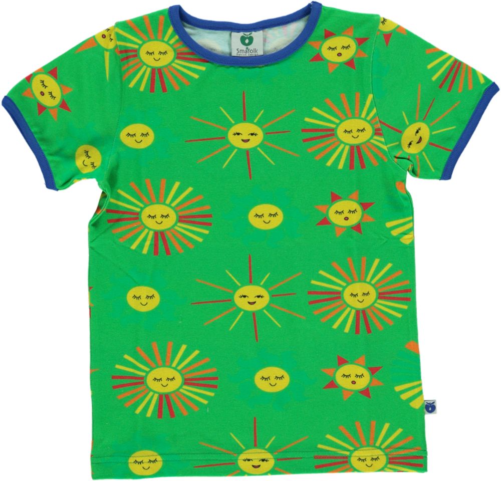 T-shirt med sol