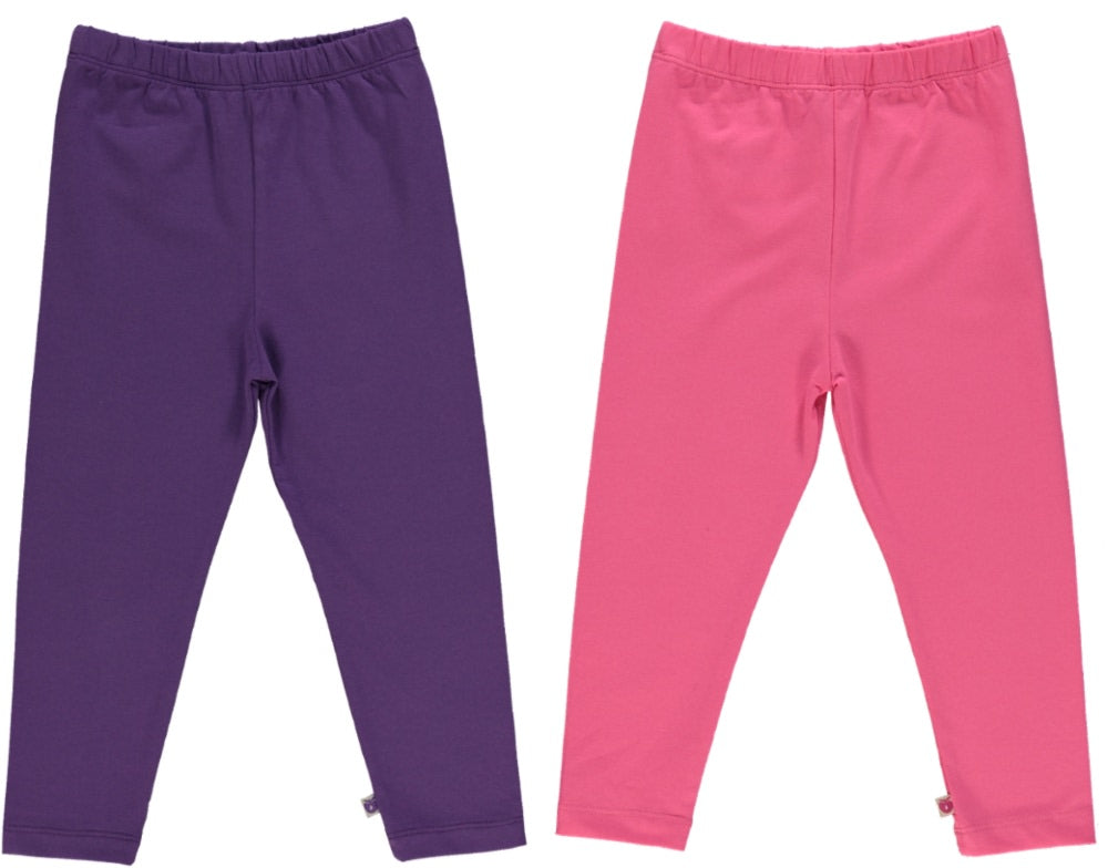 Solid set with 2 pairs of leggings