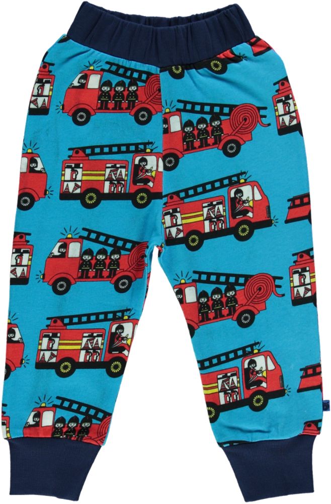 Sweatpants med brandbiler