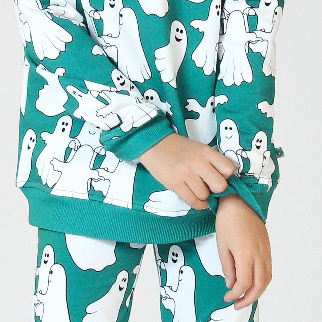 Sweatshirt med spøgelser