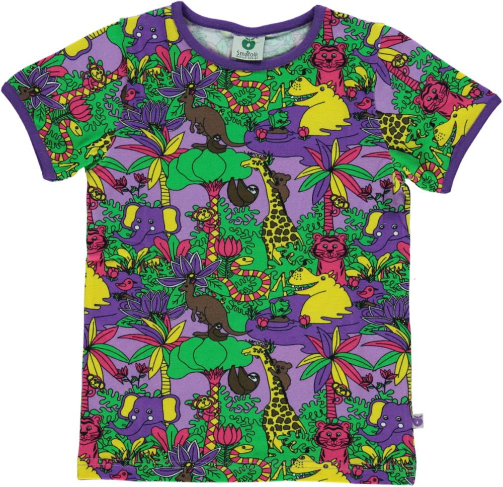 T-shirt med jungle
