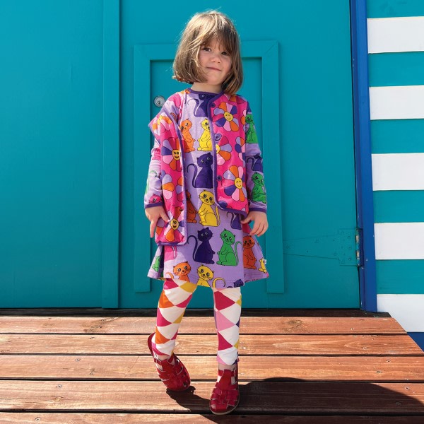 Leggings med harlequin