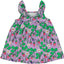 Småfolk kjole til børn med jordbær og blomster mønster