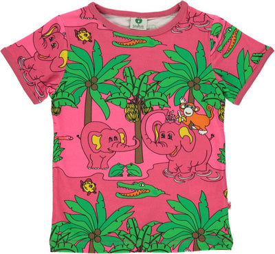 T-shirt med jungle fra Småfolk til børn