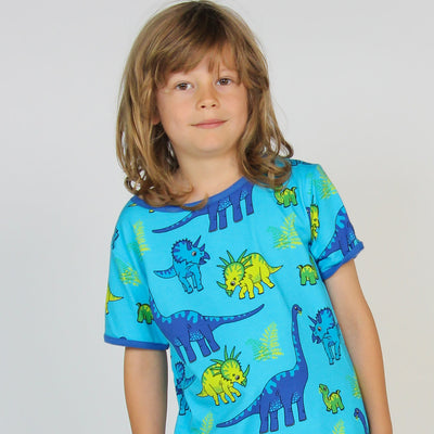 T-shirt med dinosaur