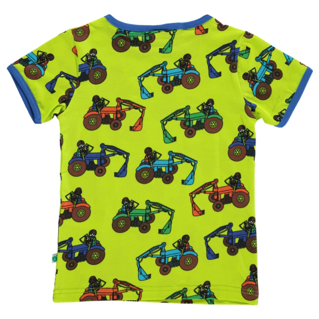 T-shirt med traktorer