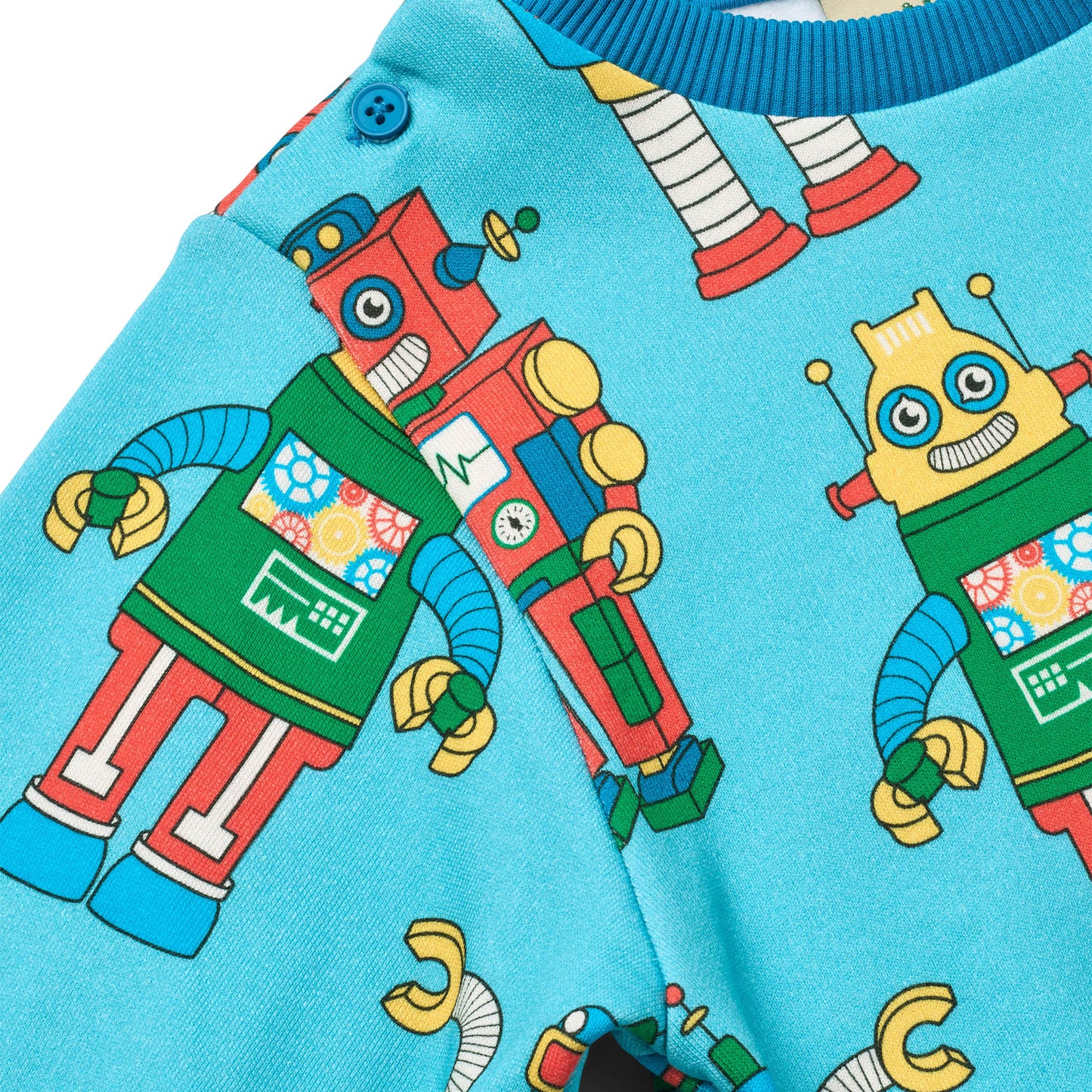 Dayton sweatshirt med robotter