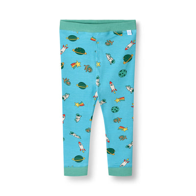 Elstar leggings til baby med universet